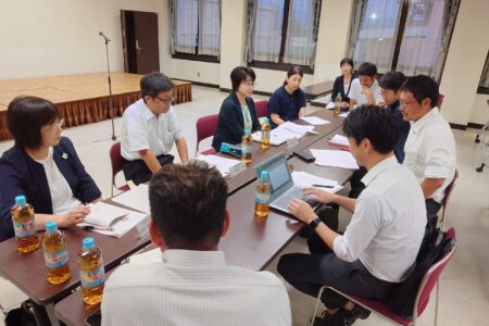 富山市小学・中学校長会役員との懇談会 - 事業内容 4