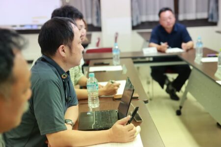 富山市小学校・中学校の各校長会役員との 懇談会 - 事業内容 4
